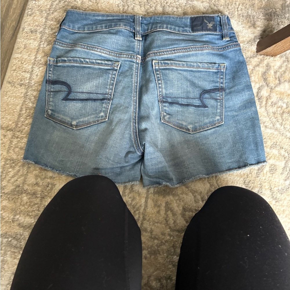 Women's Blue Denim Shorts
